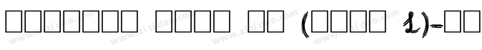 Wedding Text BT (COPY 1)字体转换